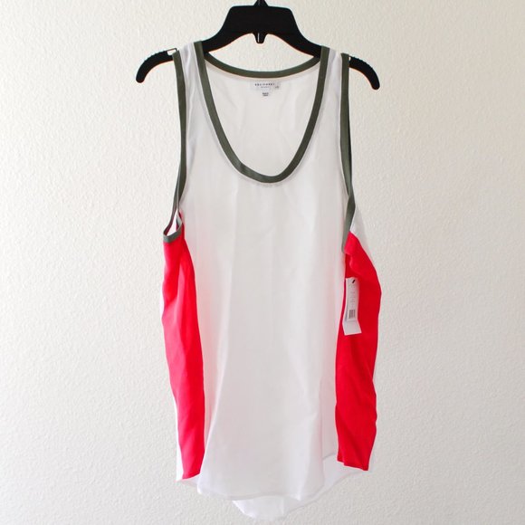 NWT Equipment Silk with Stripes Tank - Picture 3 of 9